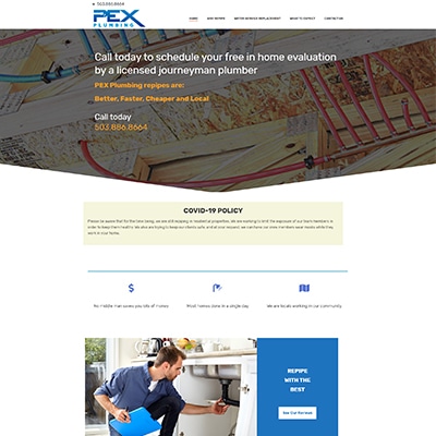 PEX PDX website