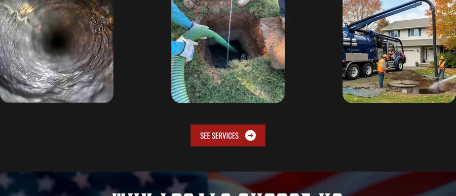 American Rooter website, page detail