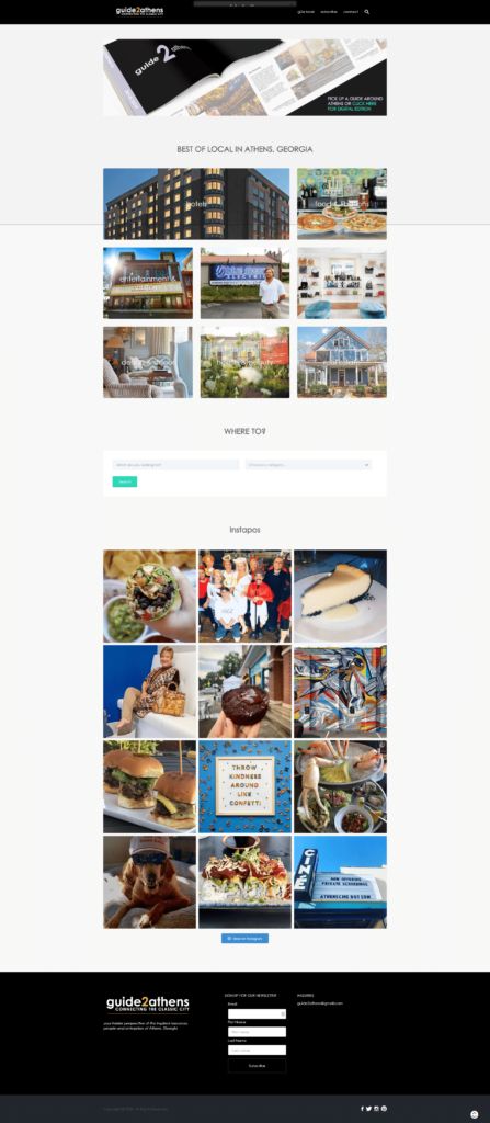 Guide 2 Athens Layout