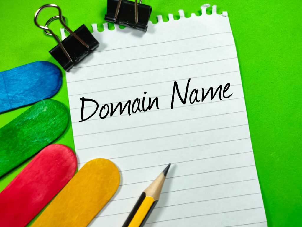 Choose a domain that fits your brand, business, and even location.
