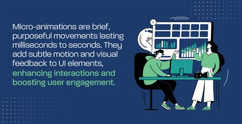 A subtle animation used in website design for intuitive user feedback.